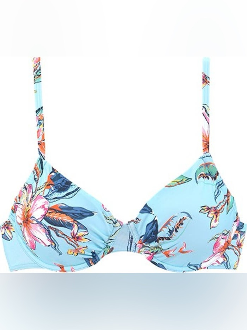 Lascana Women's Hibiscus Print Underwire Bikini Top & Bikini Bottoms NWT - Picture 4 of 16